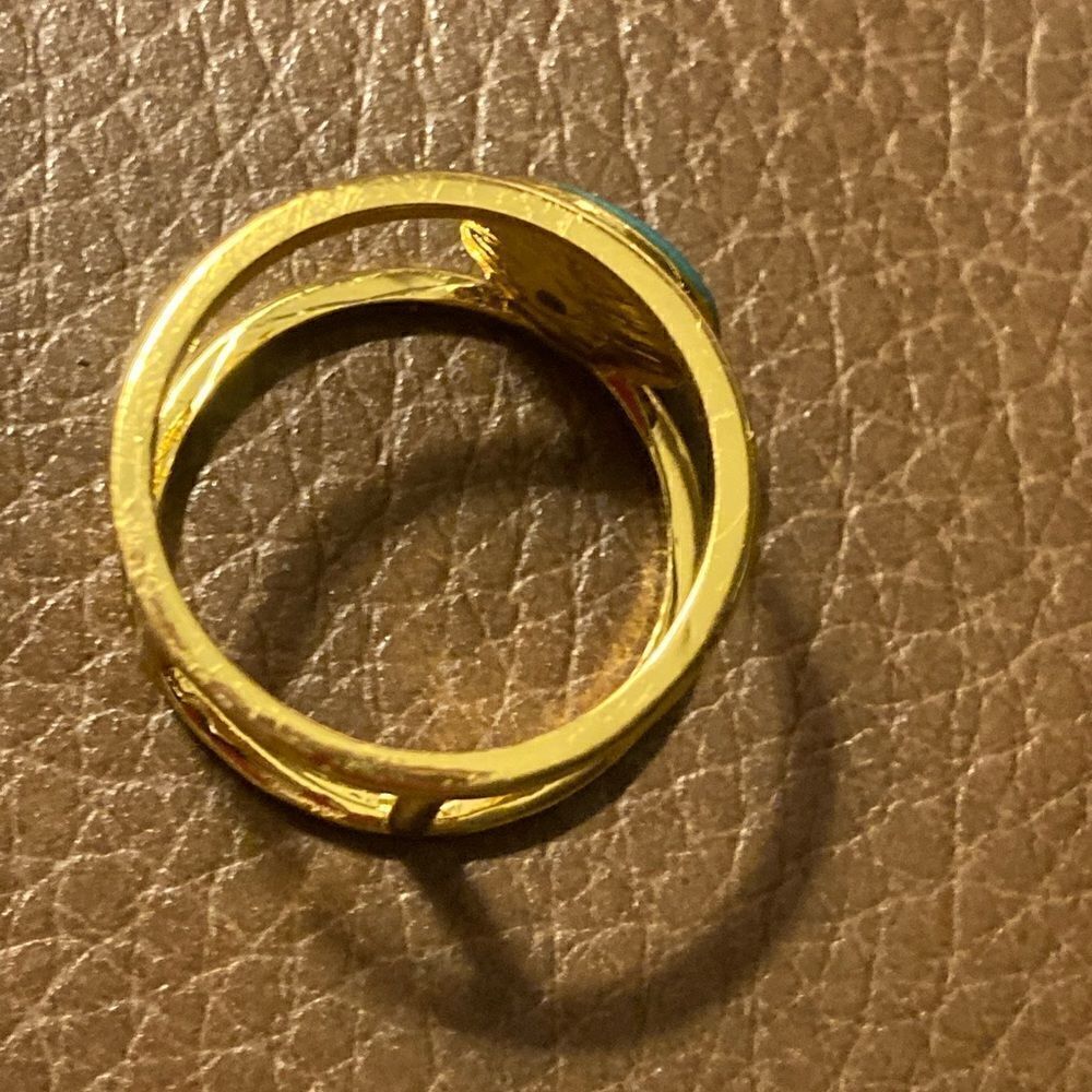 Simplistic Double Band Circle Ring - Picture 4 of 10